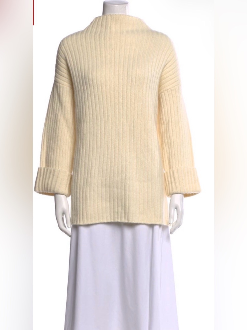 Hatch Lambswool Mock Neck Sweater w/ Tags